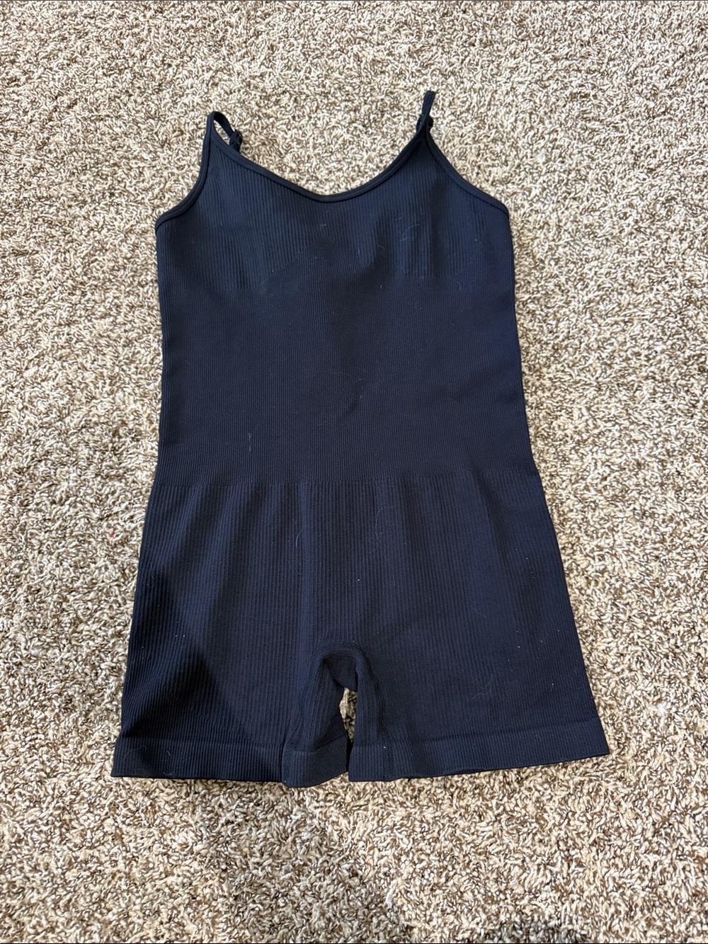 OQQ ribbed compression jumpsuit